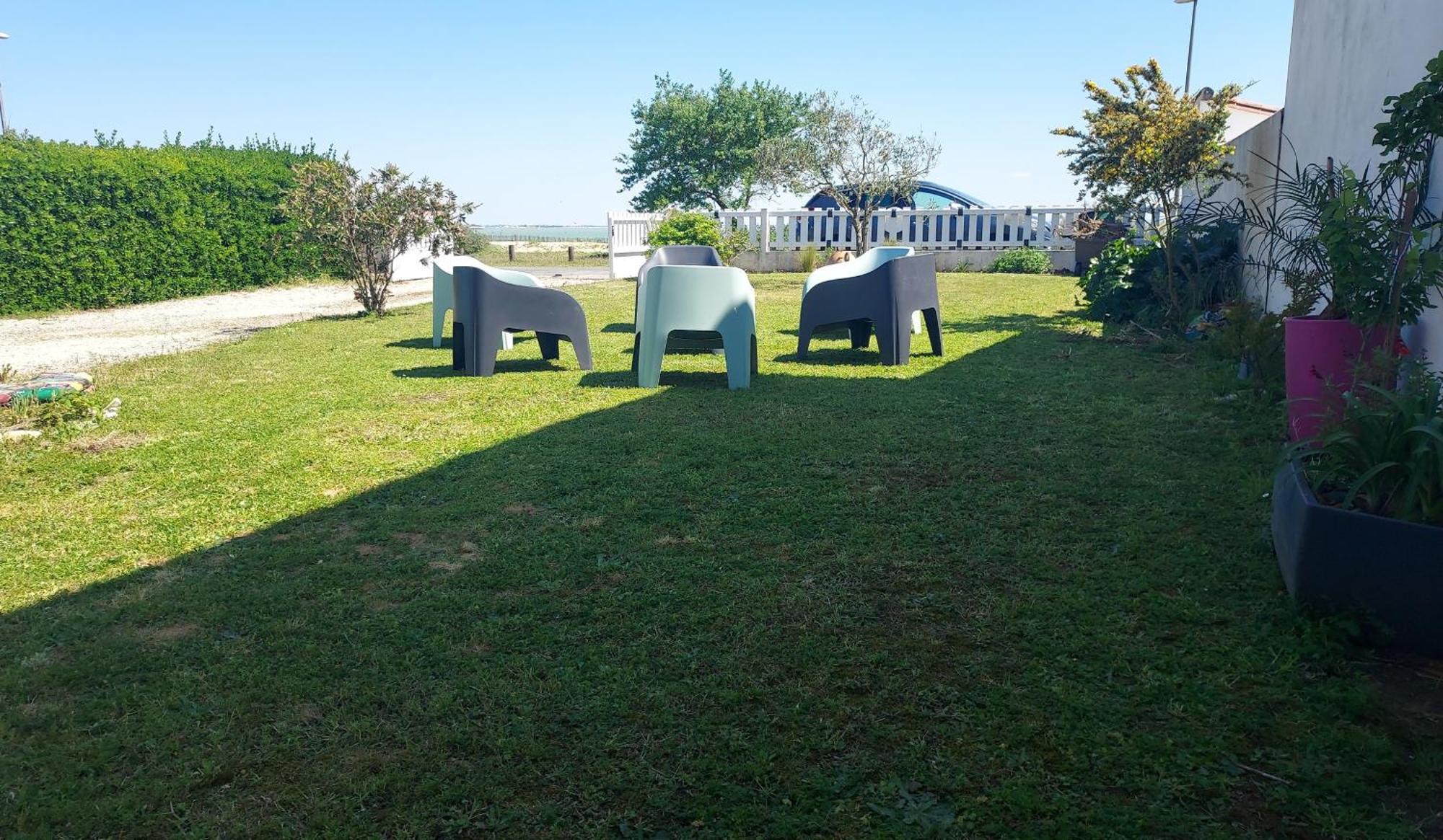 Maison Face A La Mer Rivedoux-Plage Extérieur photo