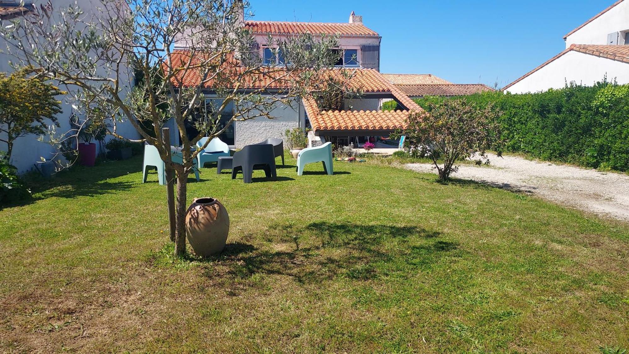 Maison Face A La Mer Rivedoux-Plage Extérieur photo